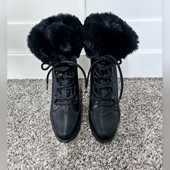 SHOE DAZZLE JERUSHA WEDGE WINTER BOOTS - Picture 3 of 15